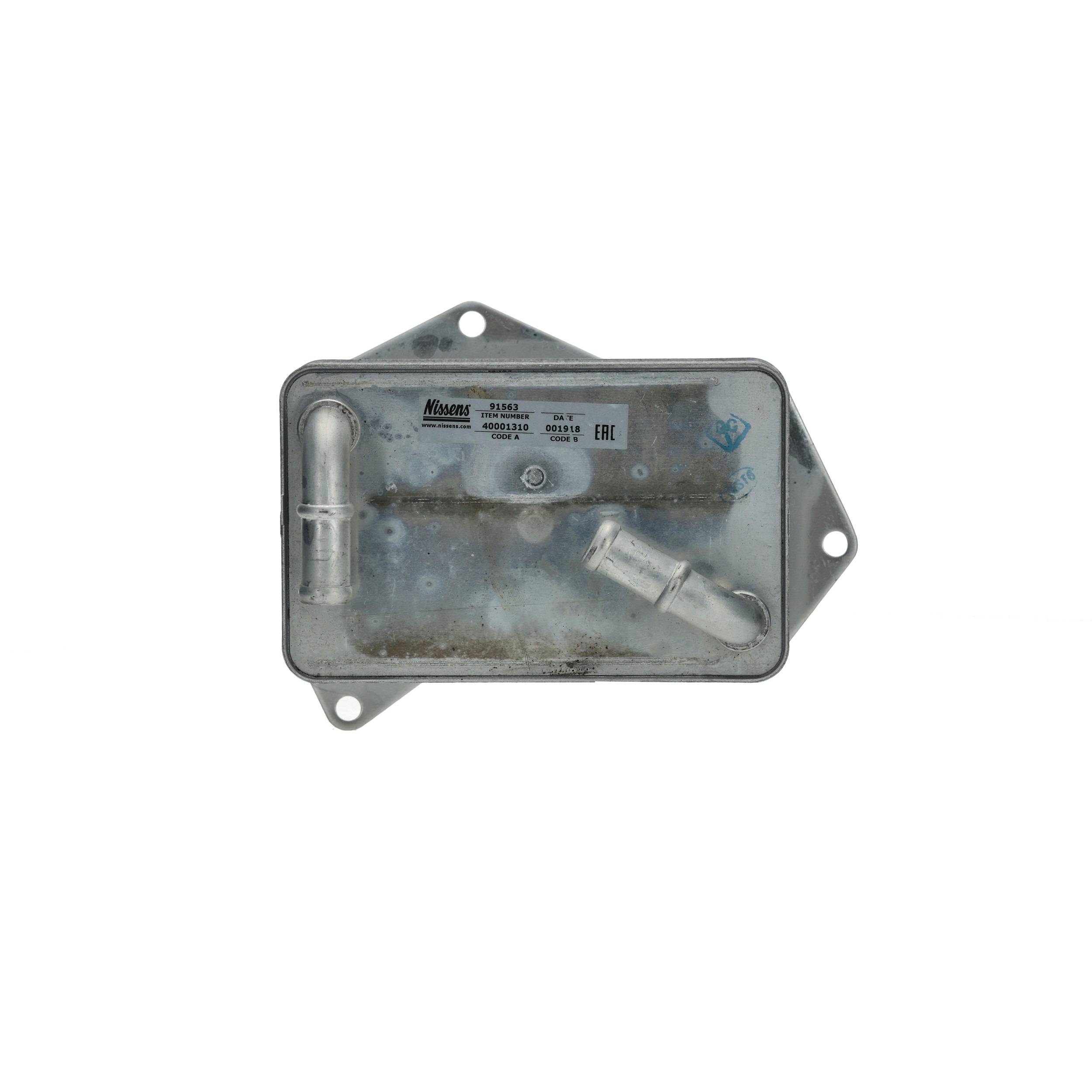 OEN 227528 Oliekoeler, automatische transmissie NISSENS 91563