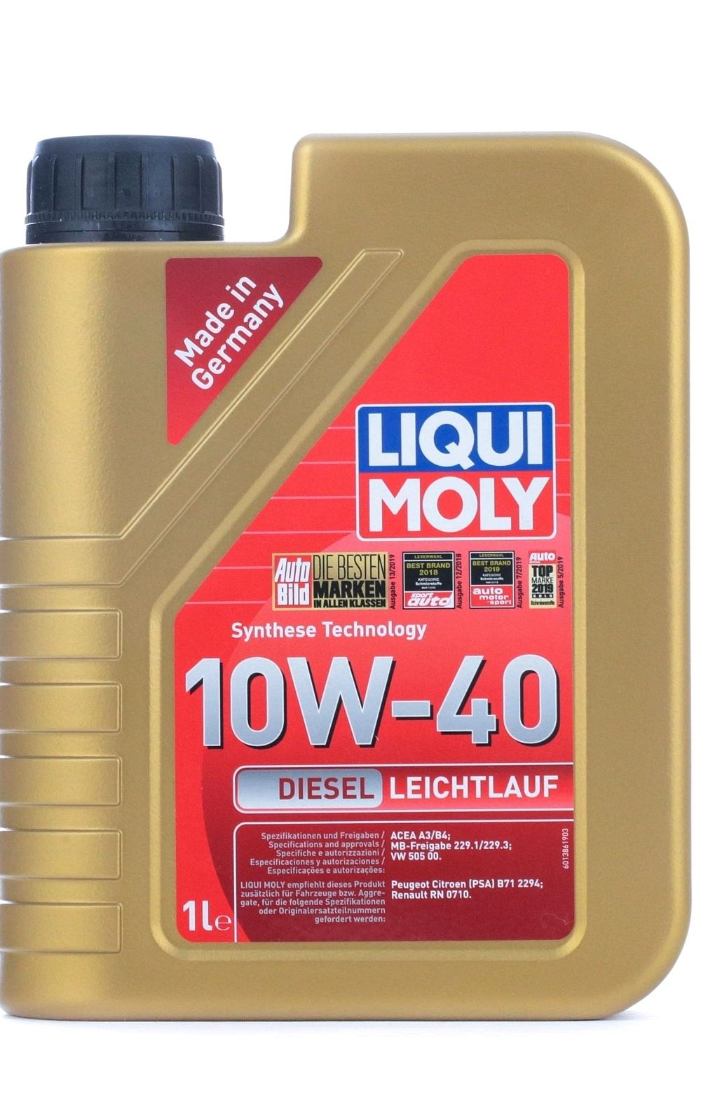 LIQUI MOLY Leichtlauf Diesel 10W-40 MB 229.1 1литър