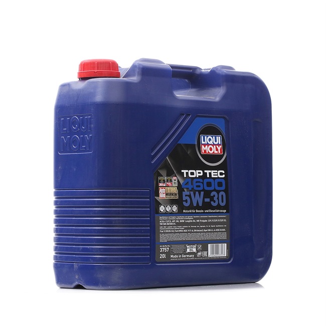 LIQUI MOLY Top Tec, 4600 5W-30 Motoröl Motorersatzteile Chrysler Voyager rg Kosten