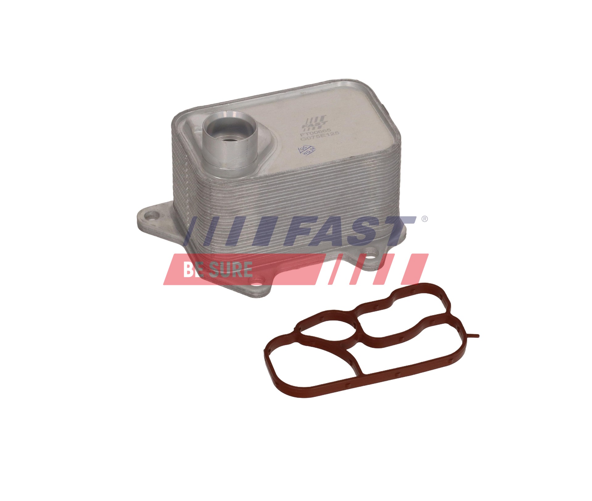 FAST FT00665 Olie-koeler Audi A3 8V7 S3 2.0 quattro 300 Pk Benzine 2016
