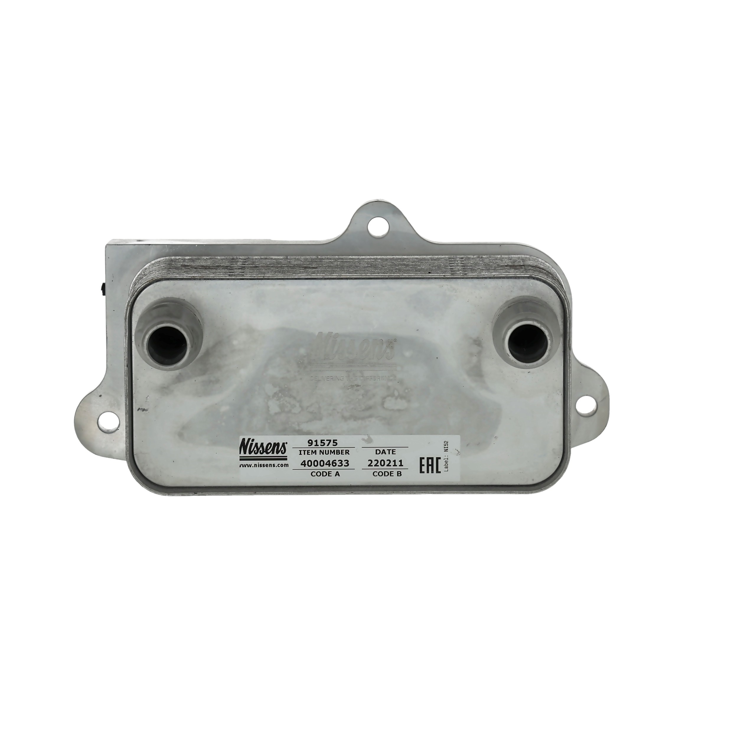 Chladič oleje, automatická převodovka LR086284 NISSENS 91575 LAND ROVER