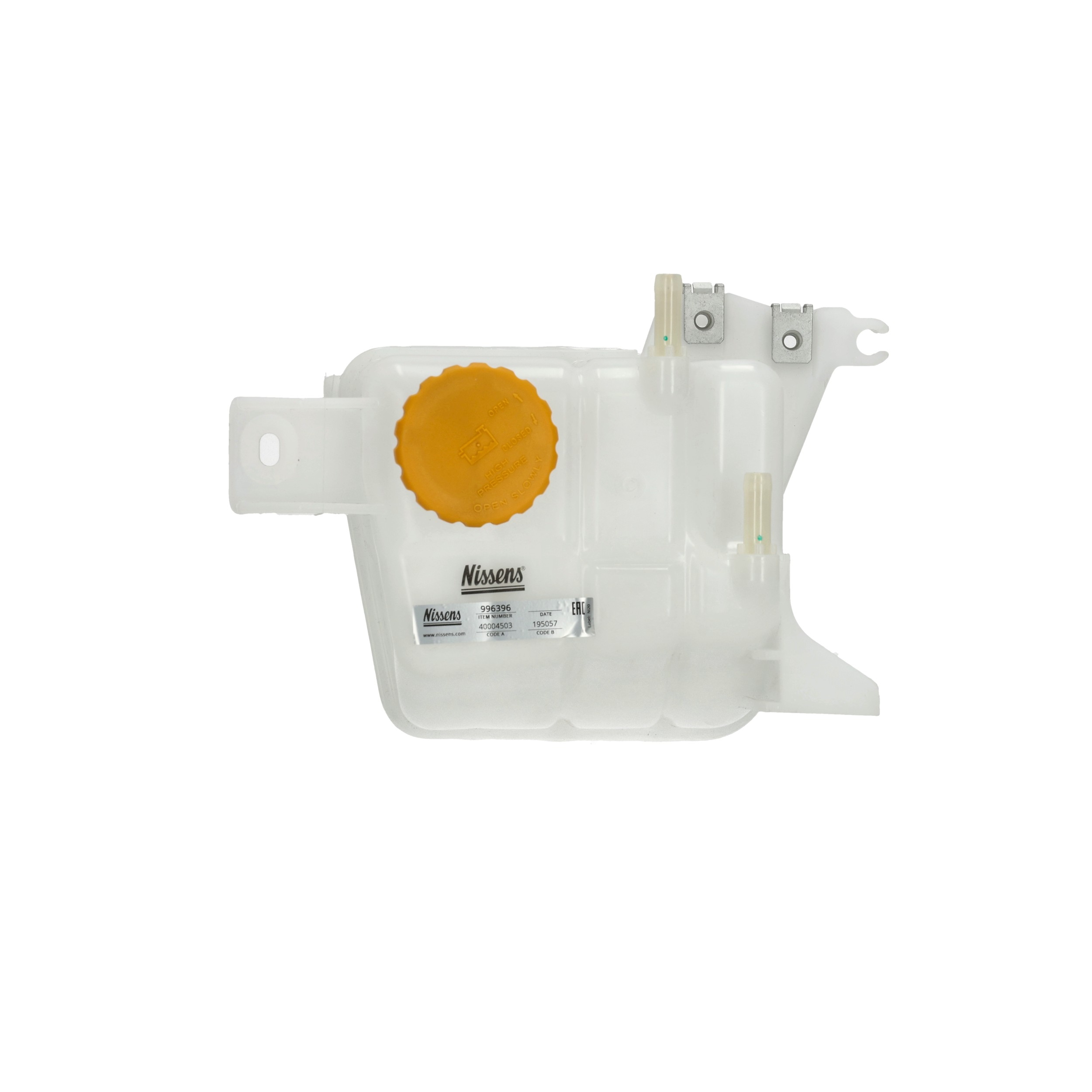NISSENS 996396 Expansietank CHEVROLET Captiva (C100, C140) 2.0 D 4WD 150 Pk Diesel 2019