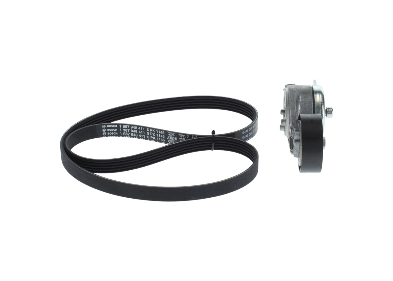BOSCH 1987600761 Комплект пистов ремък Lancia Ypsilon 3 1.2 (312.PXA1A, 312.YXA1A) 69 K.C. бензин 2015
