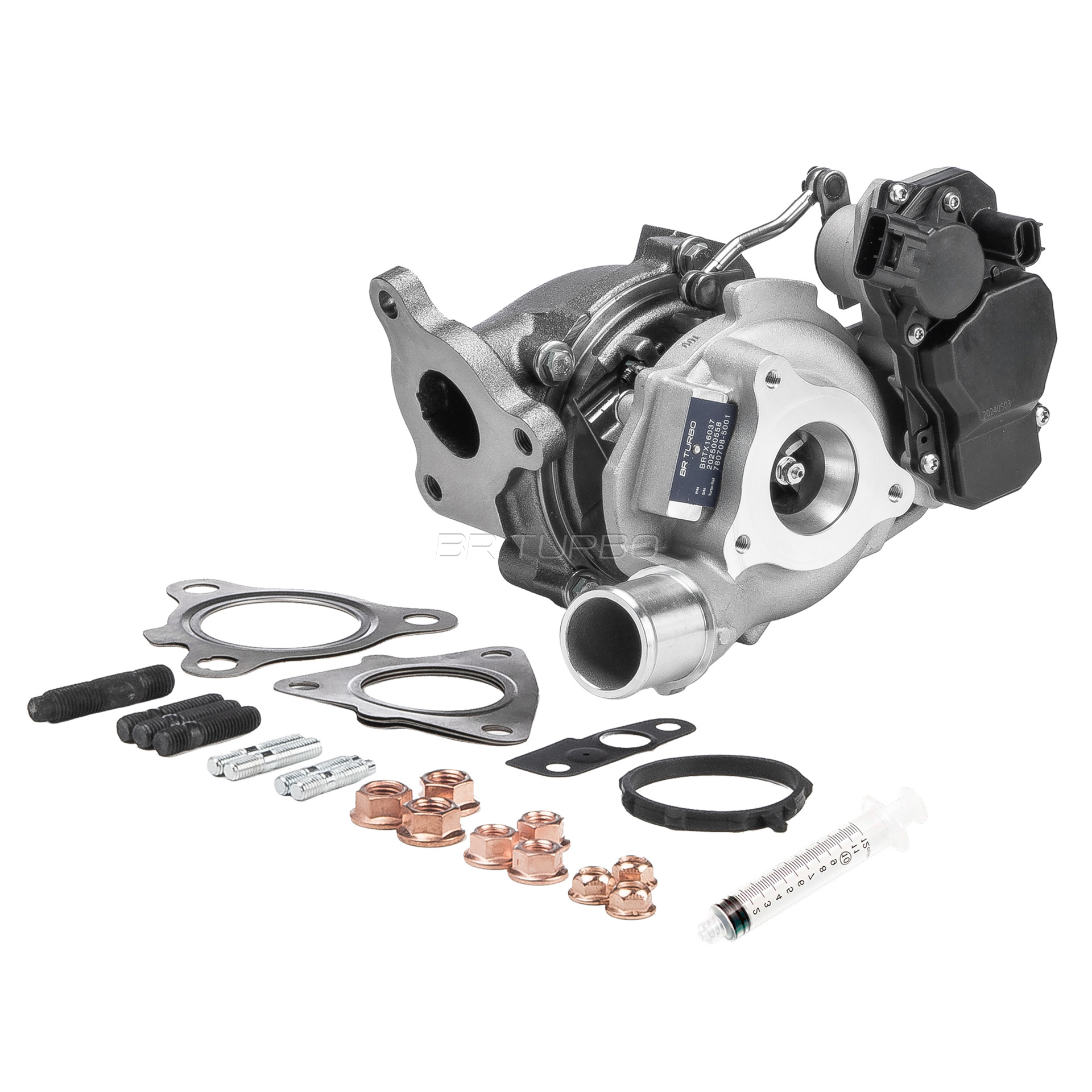 BR Turbo BRTX16037M Турбо Toyota Auris E150 1.4 D-4D (NDE150_) 90 K.C. дизел 2012
