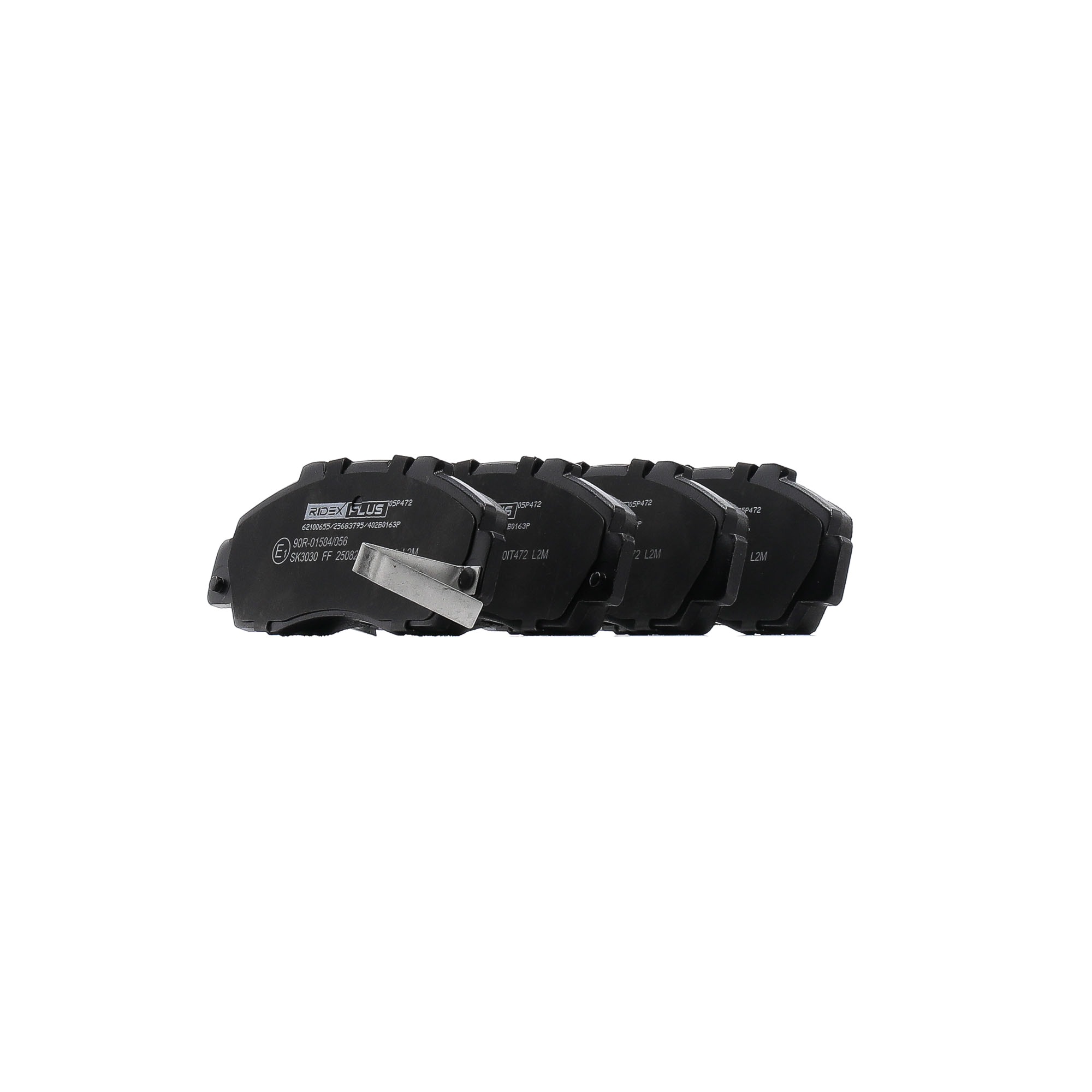 Комплект спирачно феродо, дискови спирачки H4502S30901 RIDEX PLUS 402B0163P HONDA