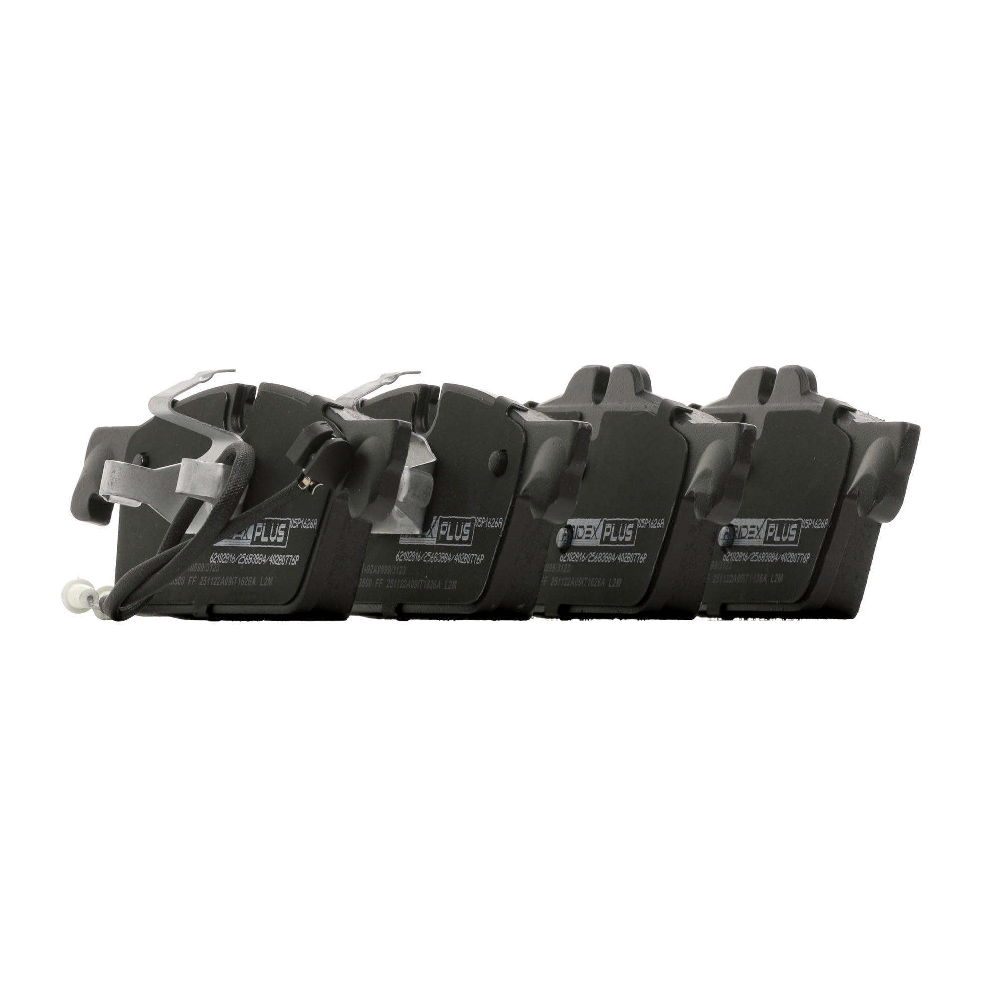 402B0776P Bromsbelägg RIDEX PLUS 16 10 100 580