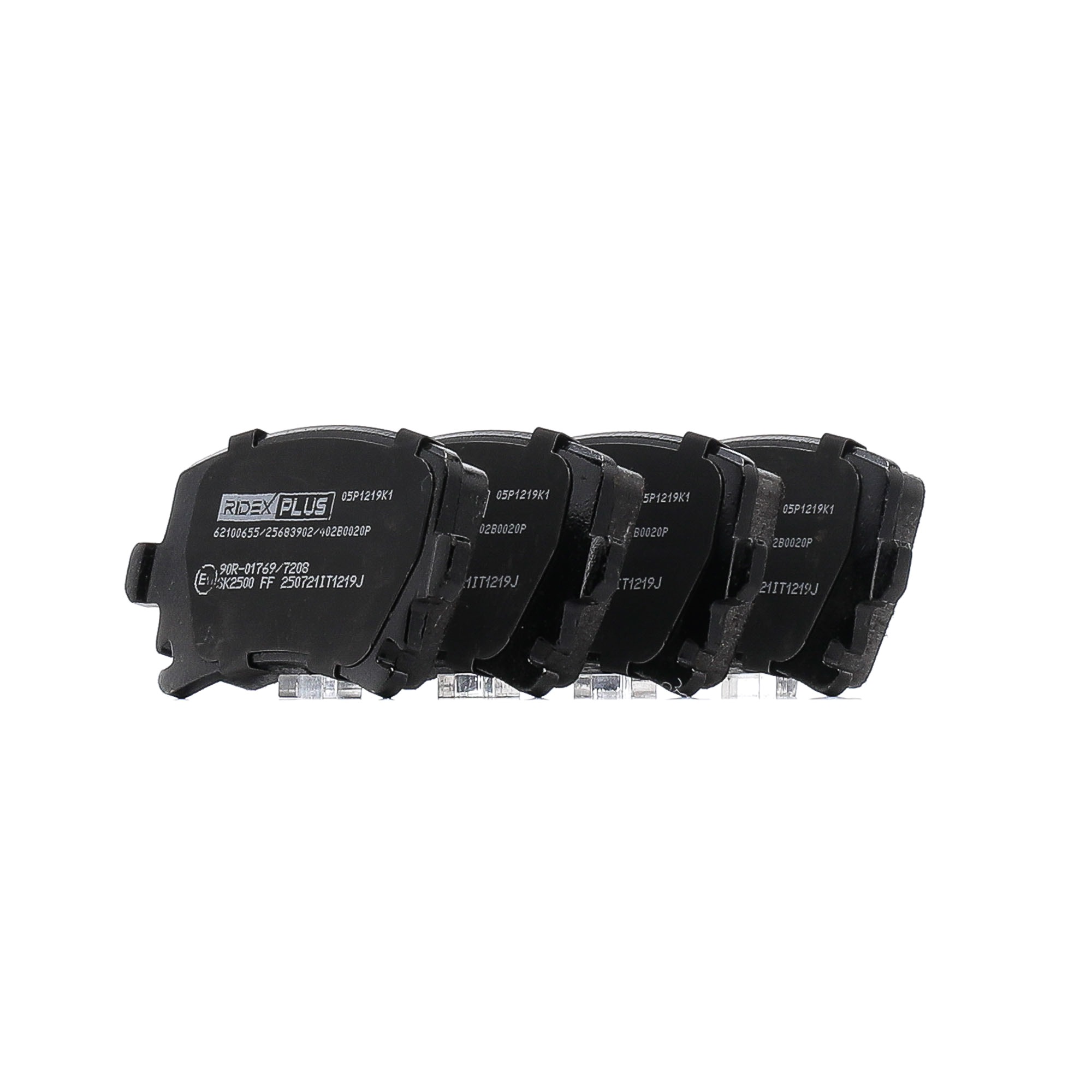 Комплект спирачно феродо, дискови спирачки 3C0 698 451 C RIDEX PLUS 402B1514P VW, AUDI, SKODA, SEAT, PORSCHE