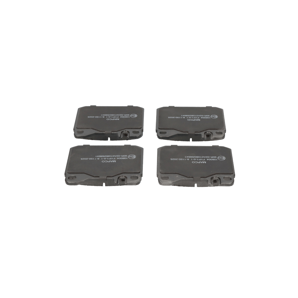 Bremsbeläge 106004 MAPCO A0014209920 MERCEDES-BENZ