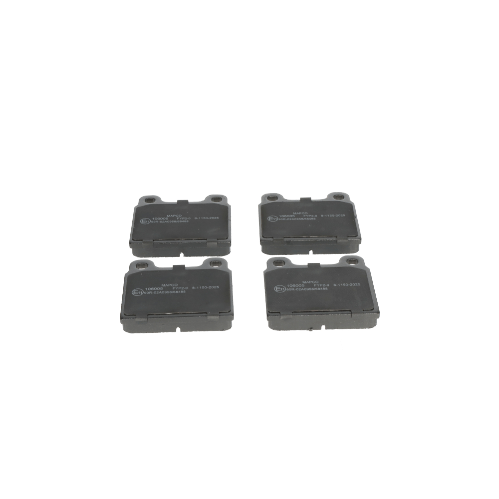 Bremsbeläge 106005 MAPCO 211698151B VW, AUDI, OPEL, SKODA, SEAT