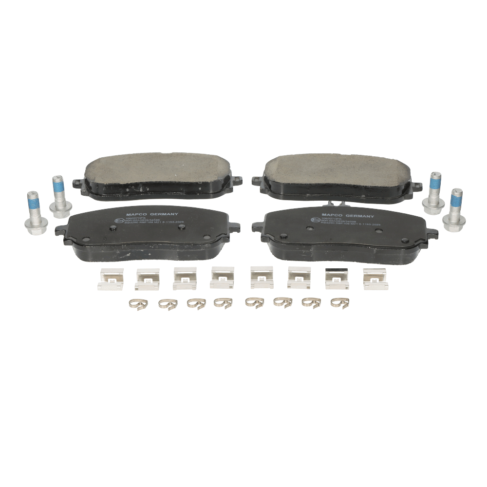 Комплект спирачно феродо, дискови спирачки A 000 420 5403 MAPCO 106007HPS MERCEDES-BENZ, SMART