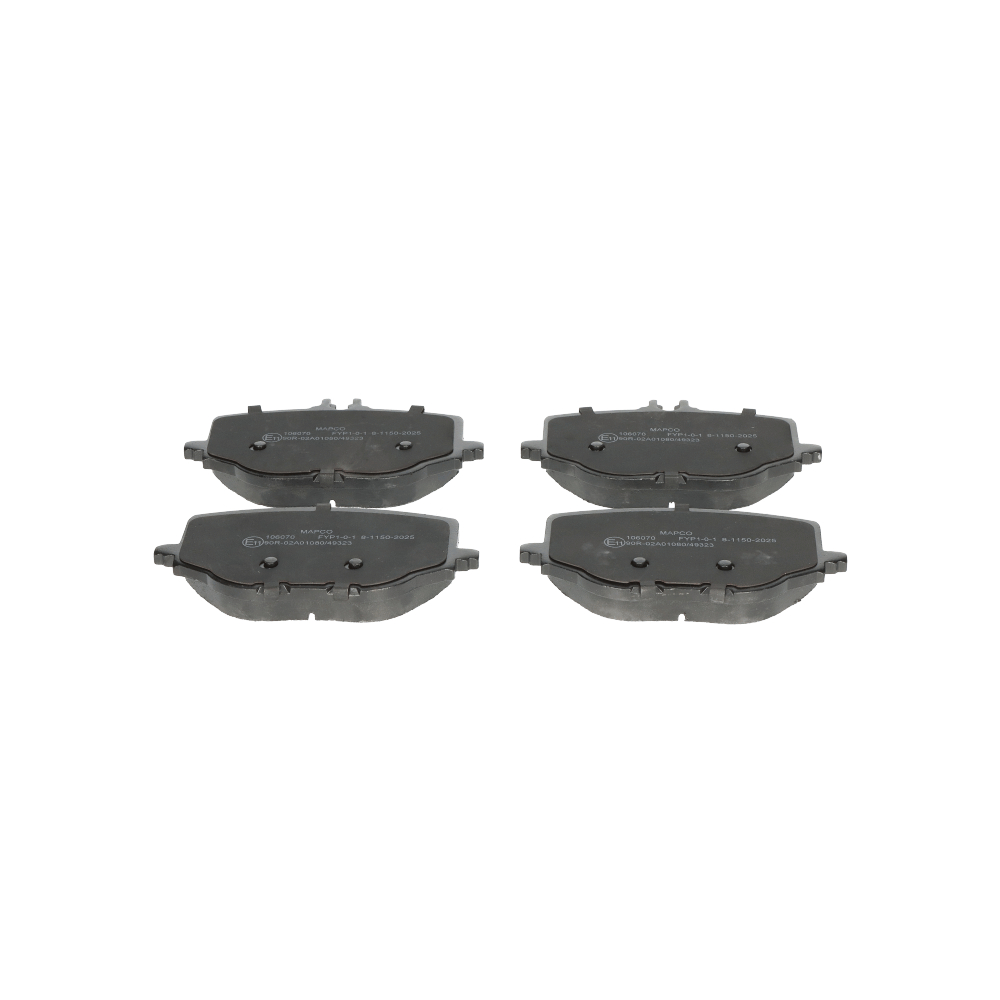 106070 MAPCO 000 420 96 02 Plaquettes de frein