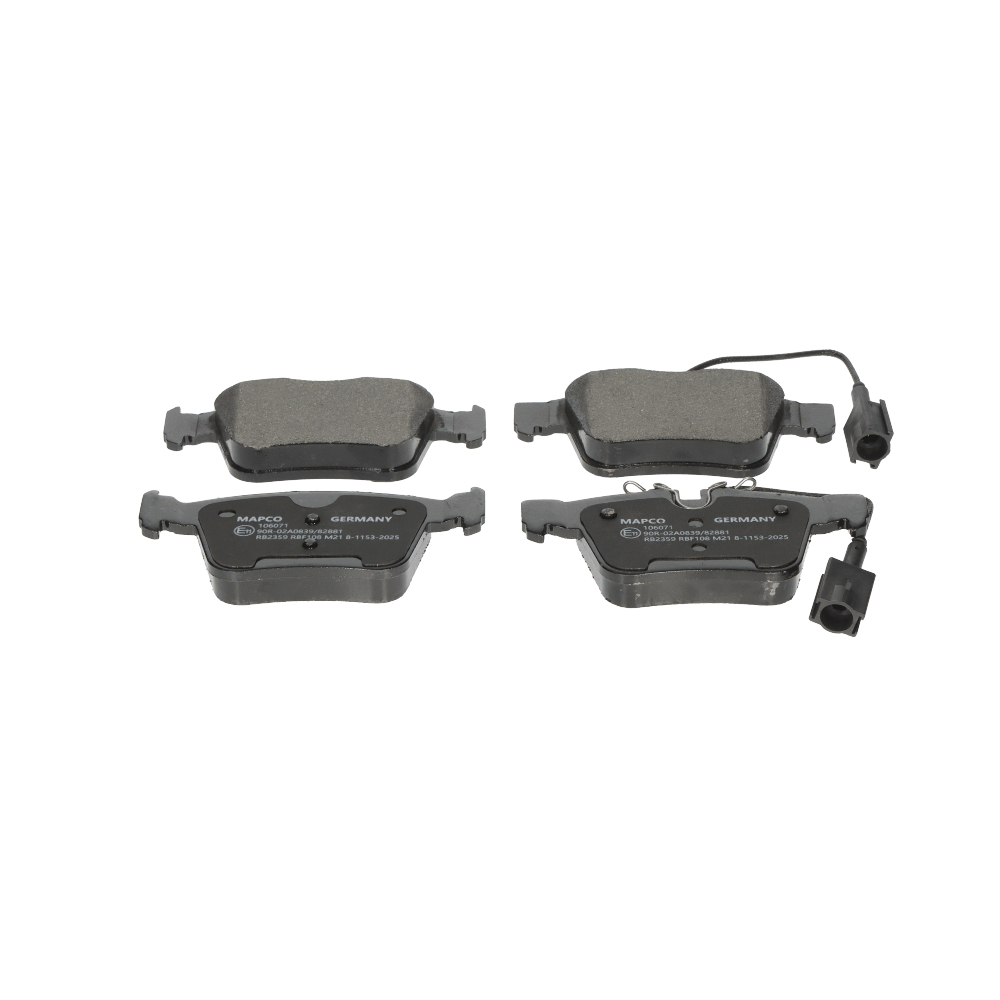 MAPCO 106071 Bremsbeläge