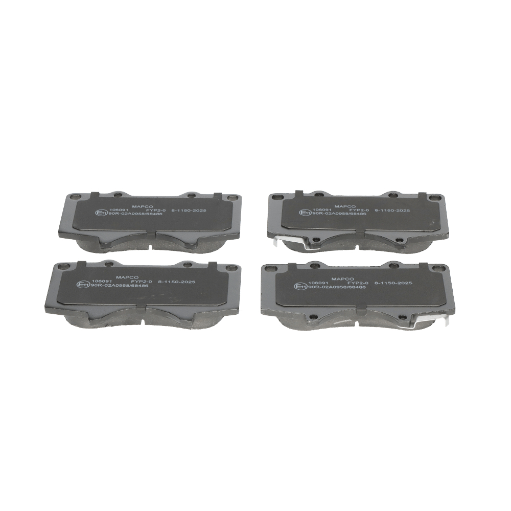 Комплект спирачно феродо, дискови спирачки TS200048 MAPCO 106091 MITSUBISHI