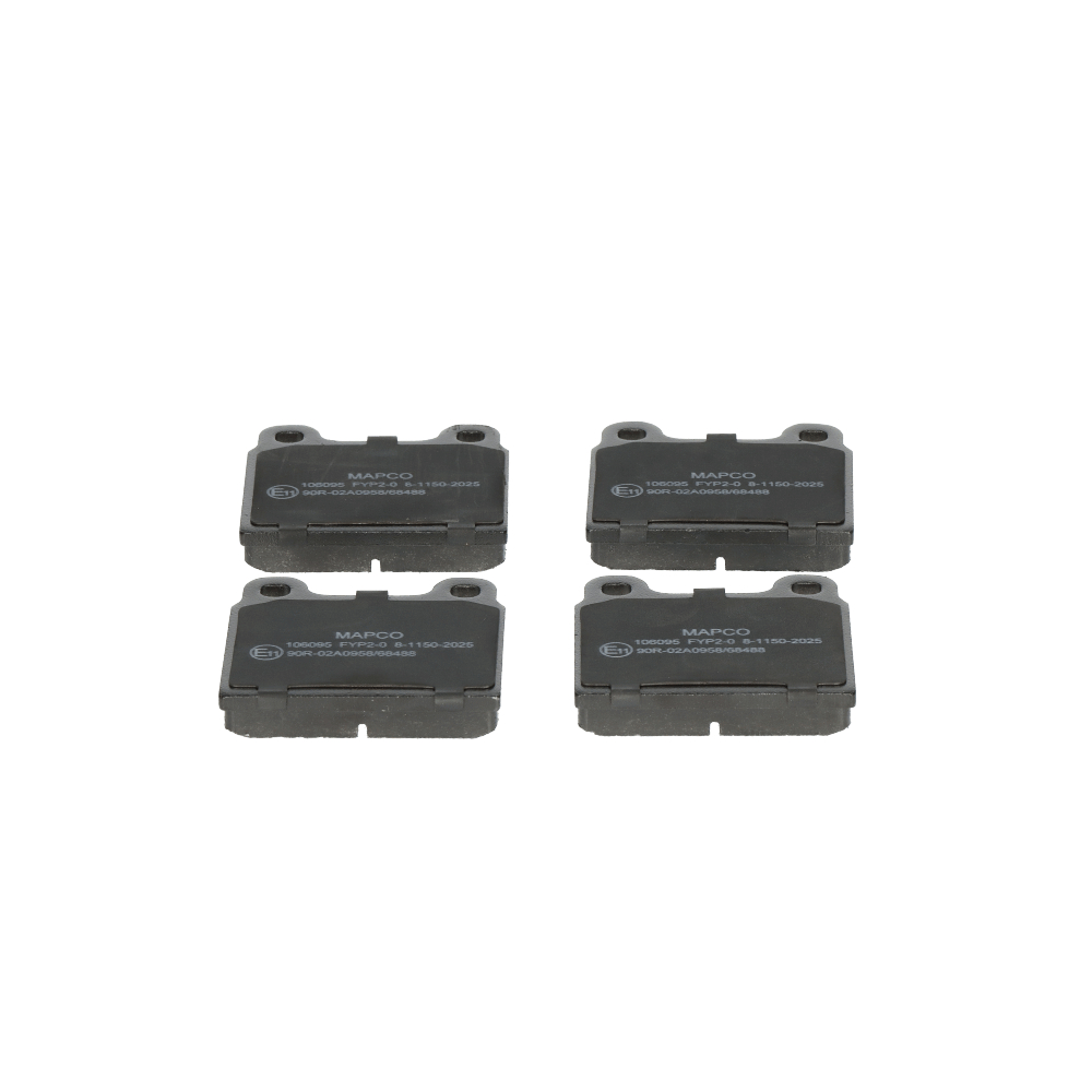 Bremsbeläge 106095 MAPCO 211698151B VW, AUDI, OPEL, SKODA, SEAT