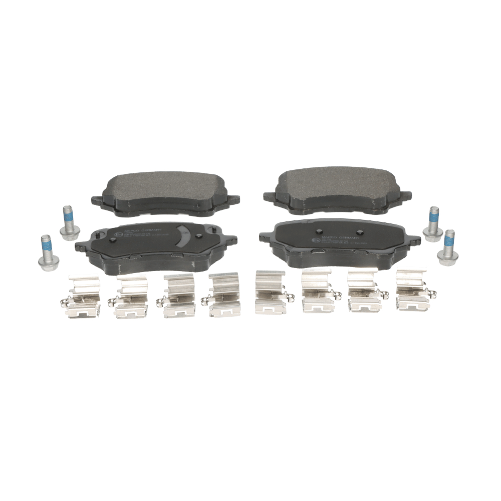 MAPCO 106103 Bromsbelägg B: 132,1mm, H: 57,9mm, Tjocklek: 17,8mm