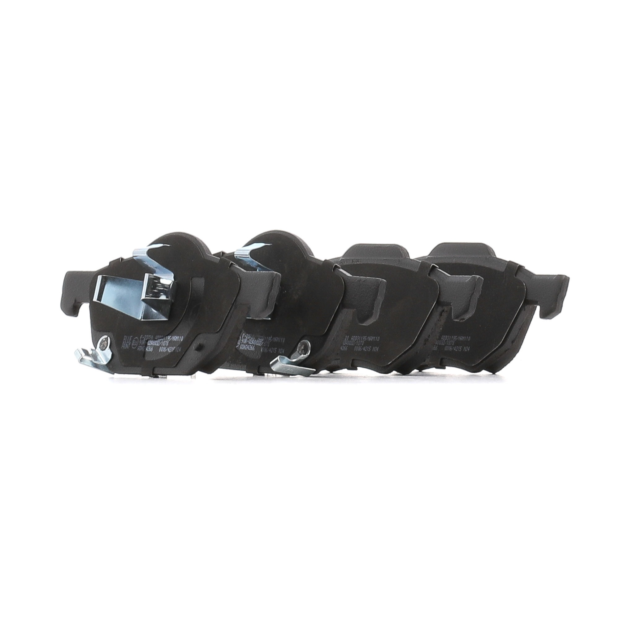 BLUE PRINT ADH24266 Plaquettes de frein Largeur: 69, 65mm, Épaisseur 1: 15mm