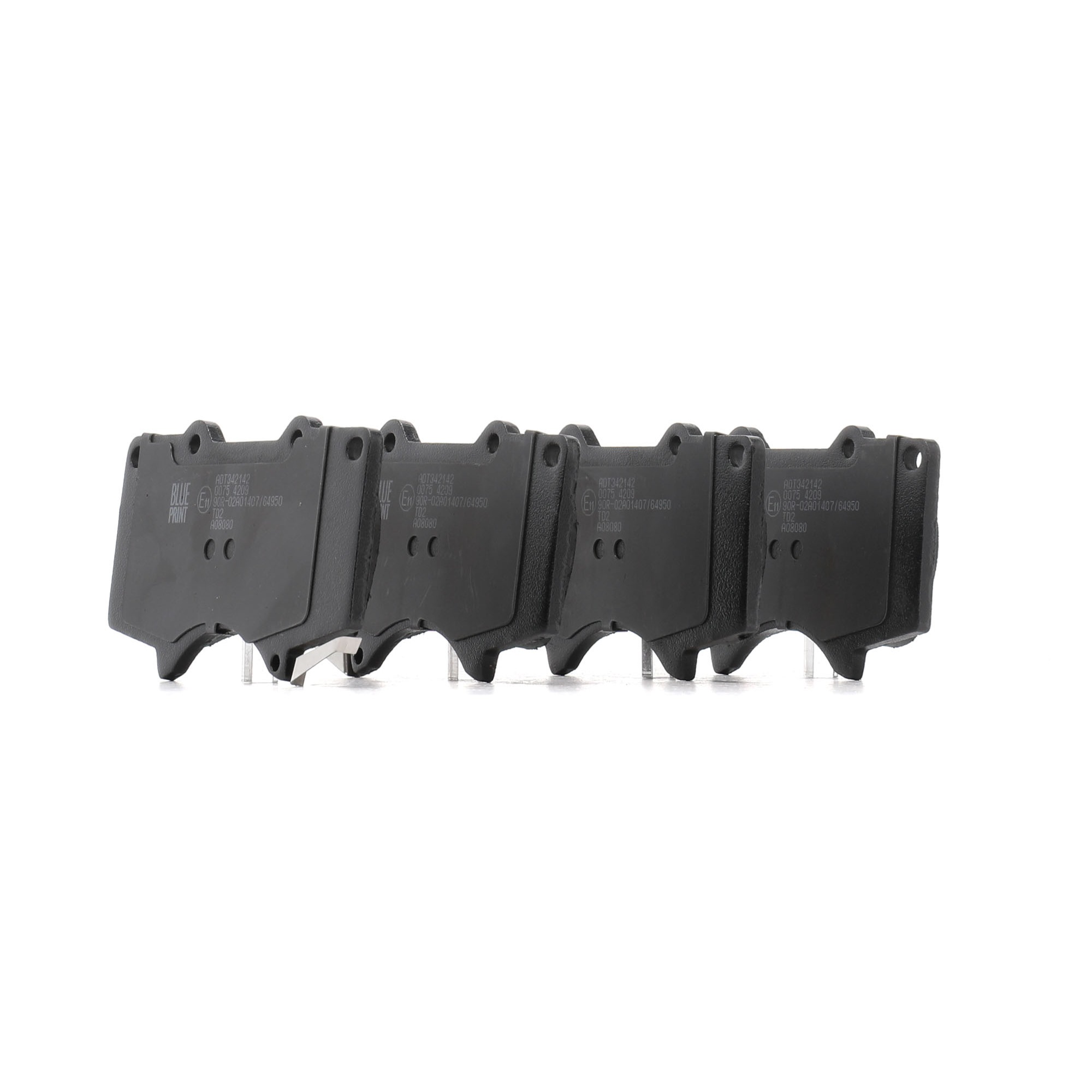 BLUE PRINT 24024 Bremsklötze TOYOTA HILUX 2.4 D 147 PS Diesel