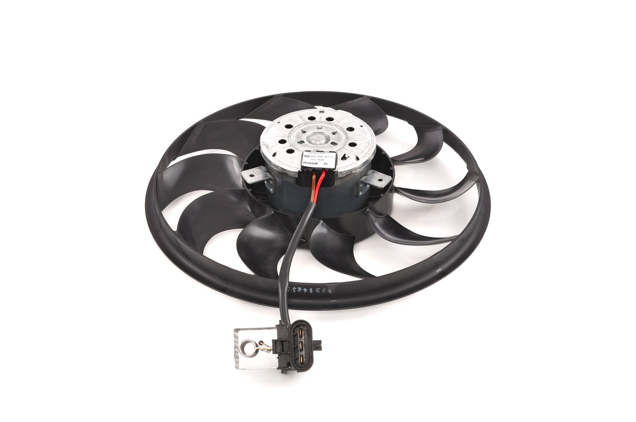 Moteur électrique, ventilateur pour radiateurs 24 46 7444 BOSCH 0130303304 OPEL, VOLVO, KIA, HONDA, VAUXHALL