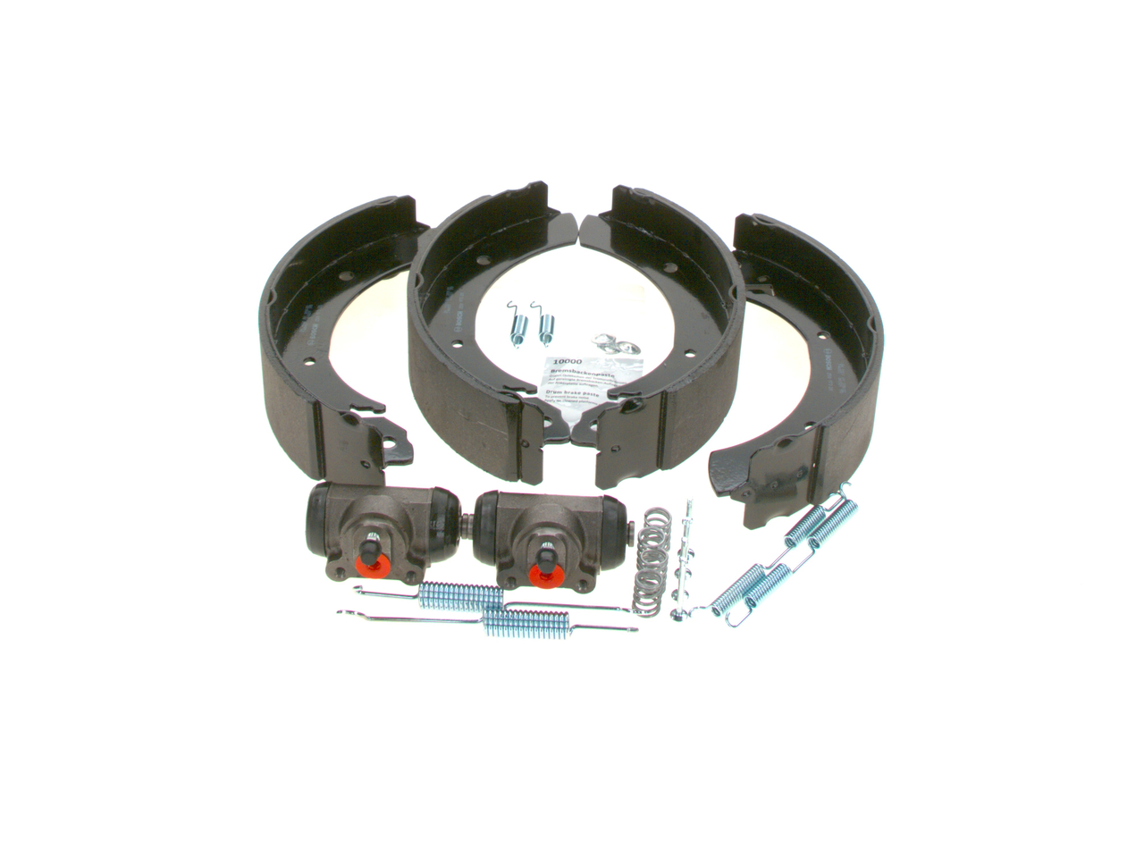 KP739 BOSCH 0204113602 Bremsesett, trommebremse MERCEDES-BENZ E-Klasse originale pris