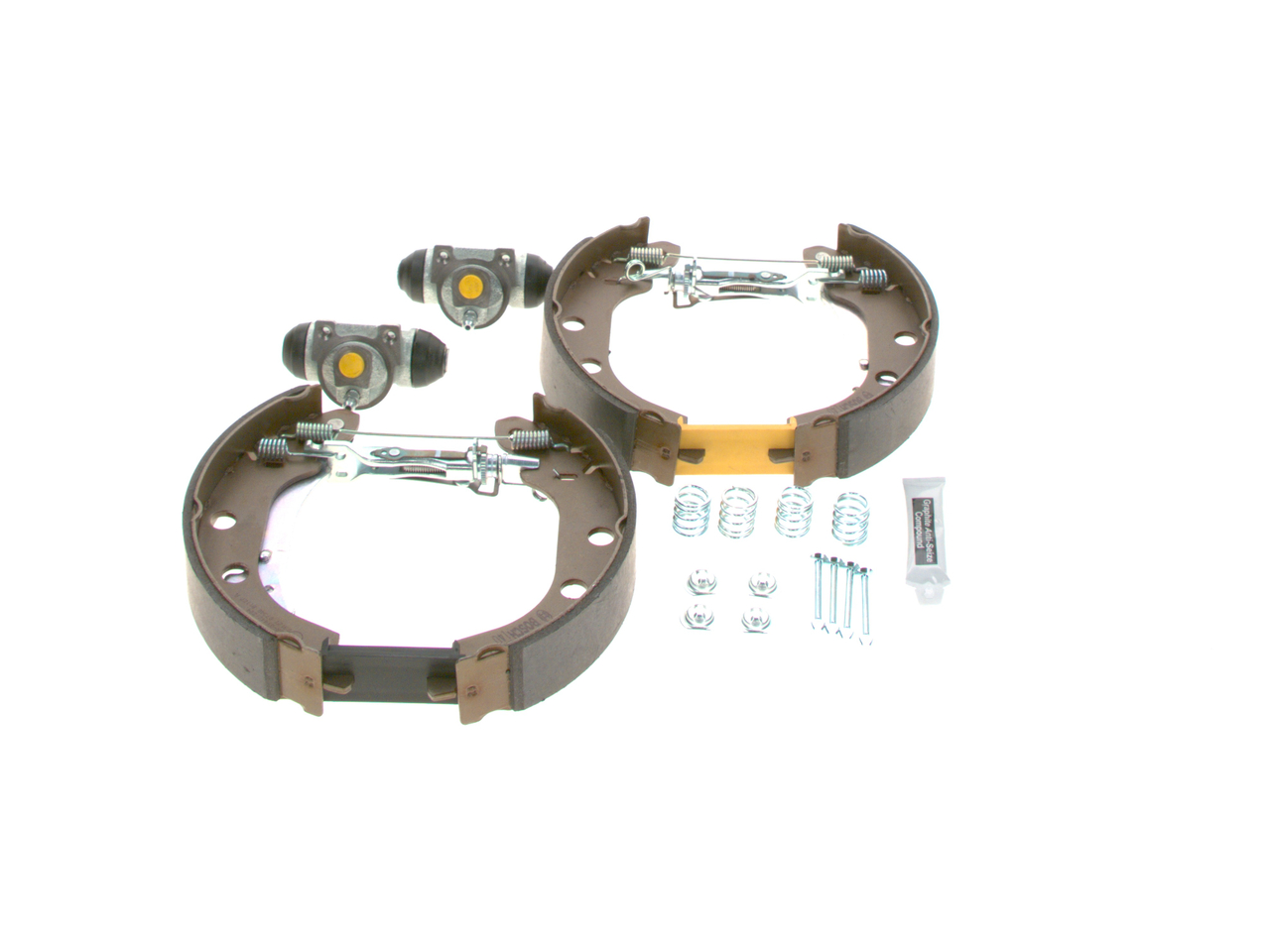 Bremsensatz, Trommelbremse 0 204 114 167 BOSCH 7701207641 RENAULT, NISSAN, RENAULT TRUCKS, SANTANA