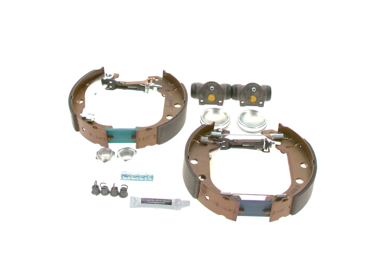 Bremsensatz, Trommelbremse 4241 6E BOSCH 0204114203 PEUGEOT, CITROЁN, DS