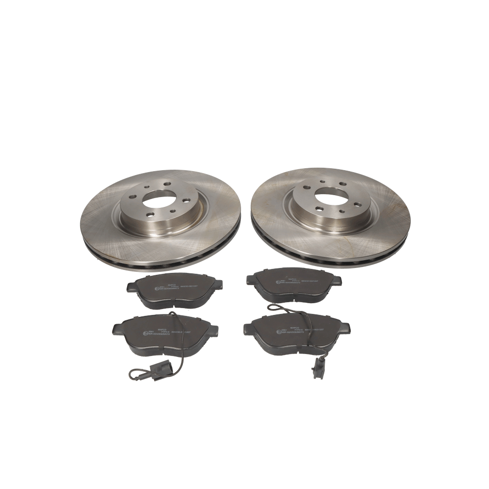 MAPCO 47014 Bremseskiver og -klosser Ø: 284mm, Bremseskivetykkelse: 22mm