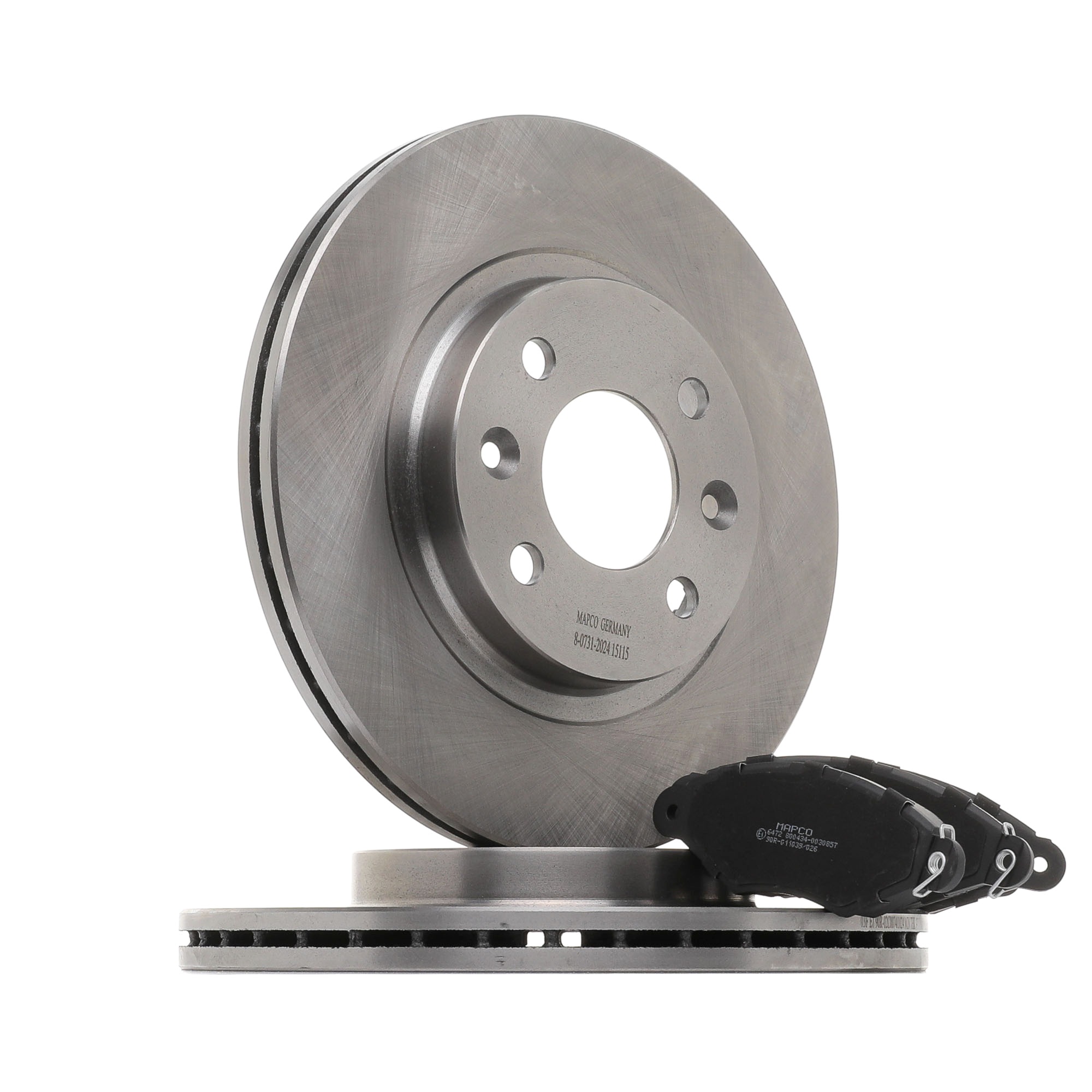 original Discs and pads MAPCO 21