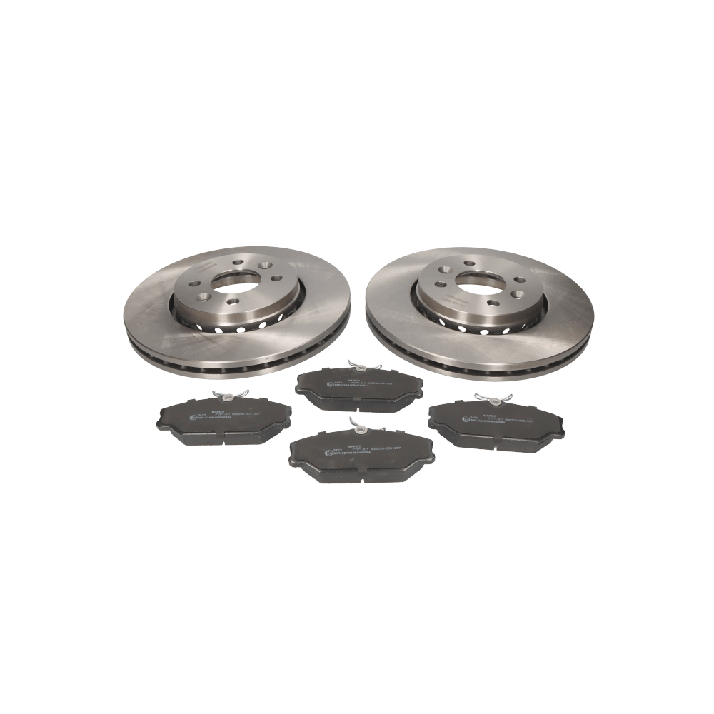 original Brake discs and pads set MAPCO 21