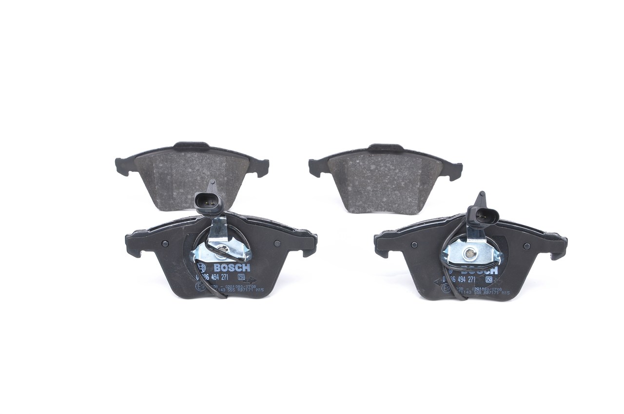 Bremsbeläge 8E0 698 151 C BOSCH 0986494271 VW, AUDI, SKODA, SEAT, PORSCHE