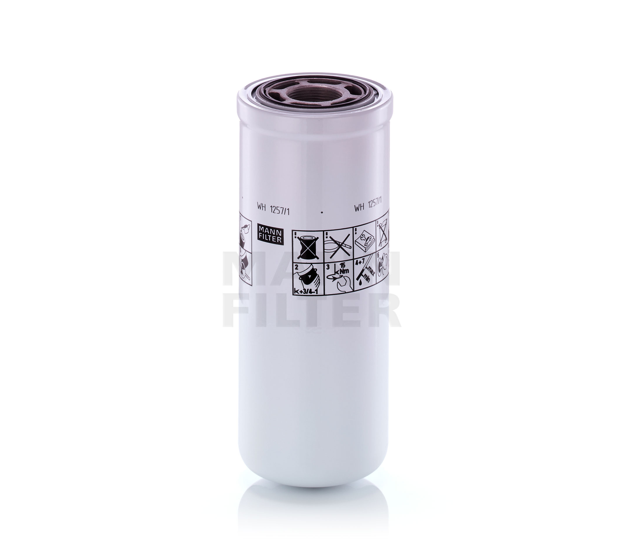 Filter, Arbeitshydraulik MANN-FILTER WH 1257/1 Bewertung