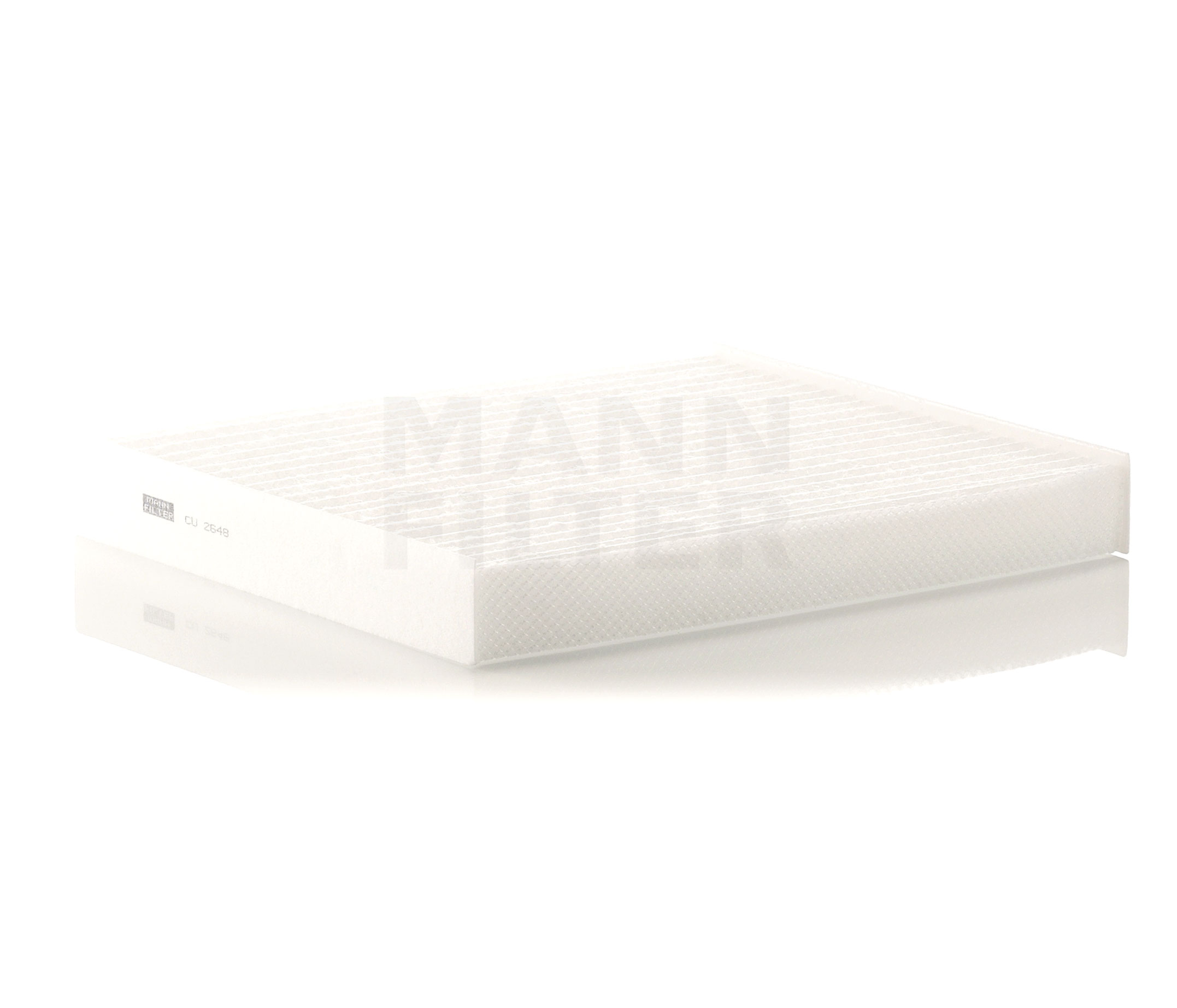 MANN-FILTER CU 2648 Innenraumfilter Länge: 228mm, Breite: 262mm, Höhe: 34mm