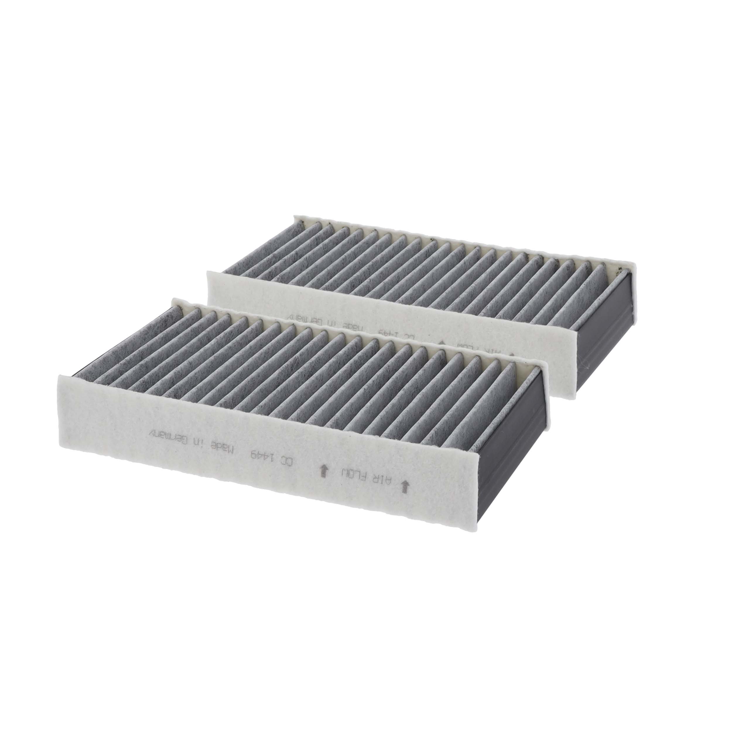CORTECO 80004360 Filtr, wentylacja przestrzeni pasażerskiej Długość: 165[mm], Szerokość: 88[mm], Wys.: 30[mm]