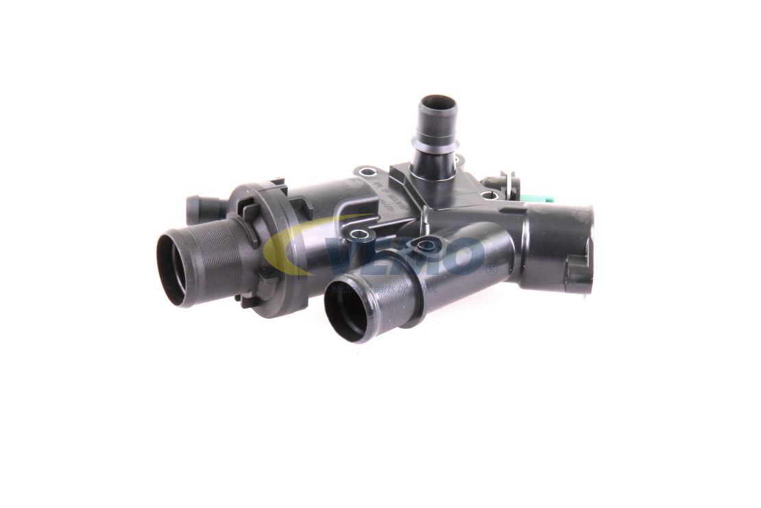 VEMO V25-99-1738 Kühlwasserthermostat Öffnungstemperatur: 83°C, mit Dichtung, mit Gehäuse, mit Sensor