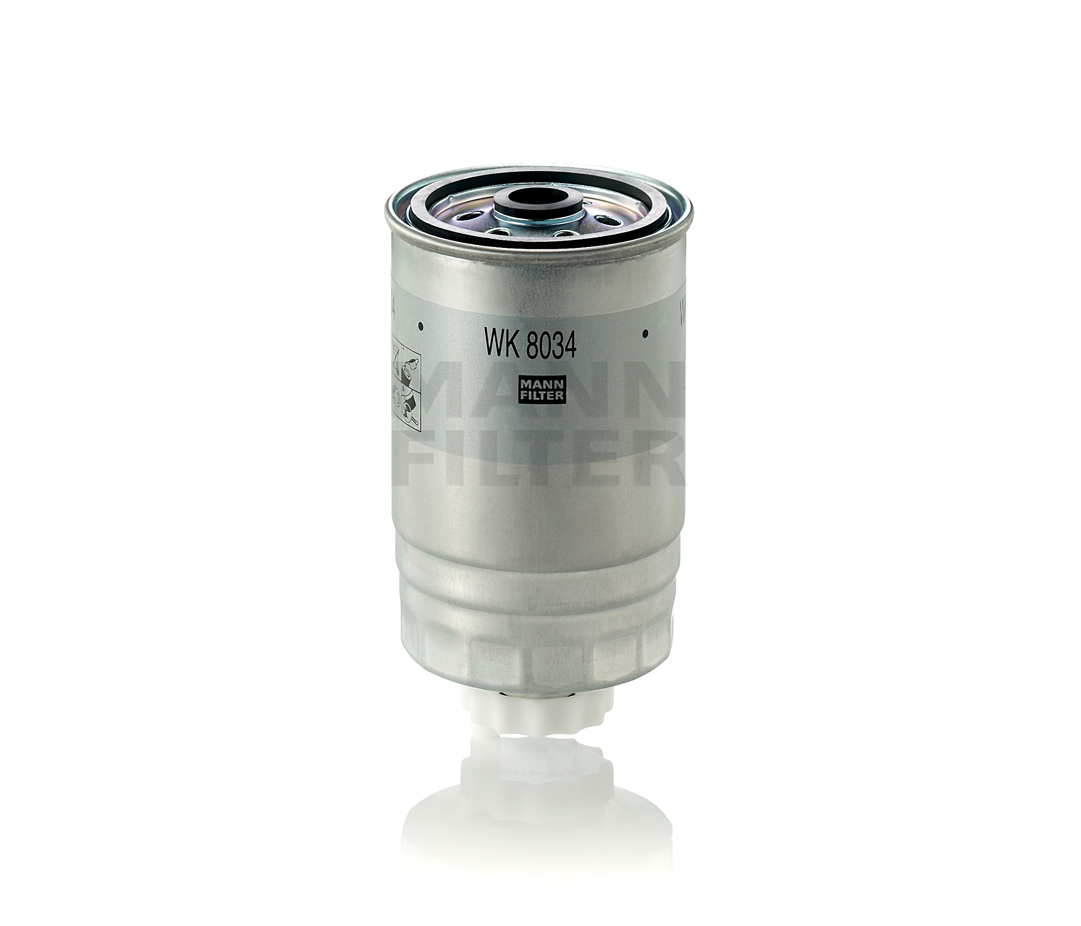 Filtre à carburant MANN-FILTER WK 8034 évaluation