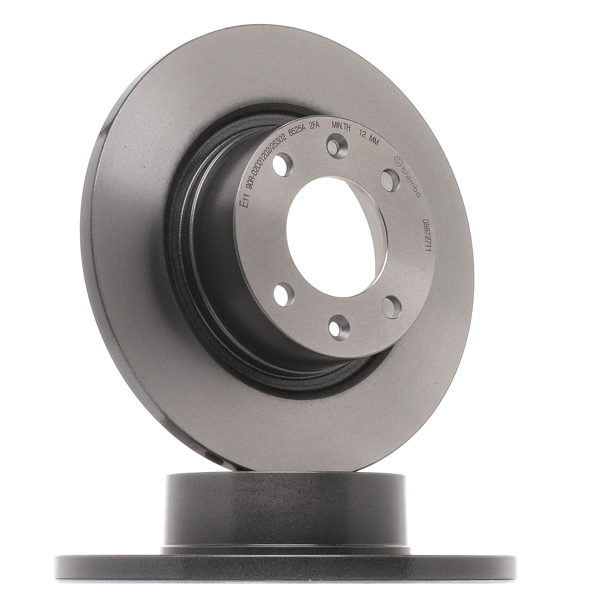 Спирачен диск E169143 BREMBO 08.8727.11 VW, PEUGEOT, CITROЁN