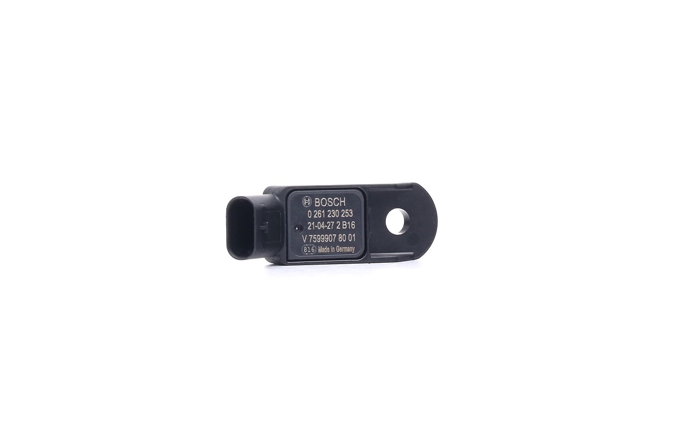 BOSCH Tunnistin, Imusarjapaine 0 261 230 253  OPEL,BMW,PEUGEOT,GRANDLAND X (A18),1 Schrägheck (F20),3 Touring (F31),3 Limousine (F30, F80)