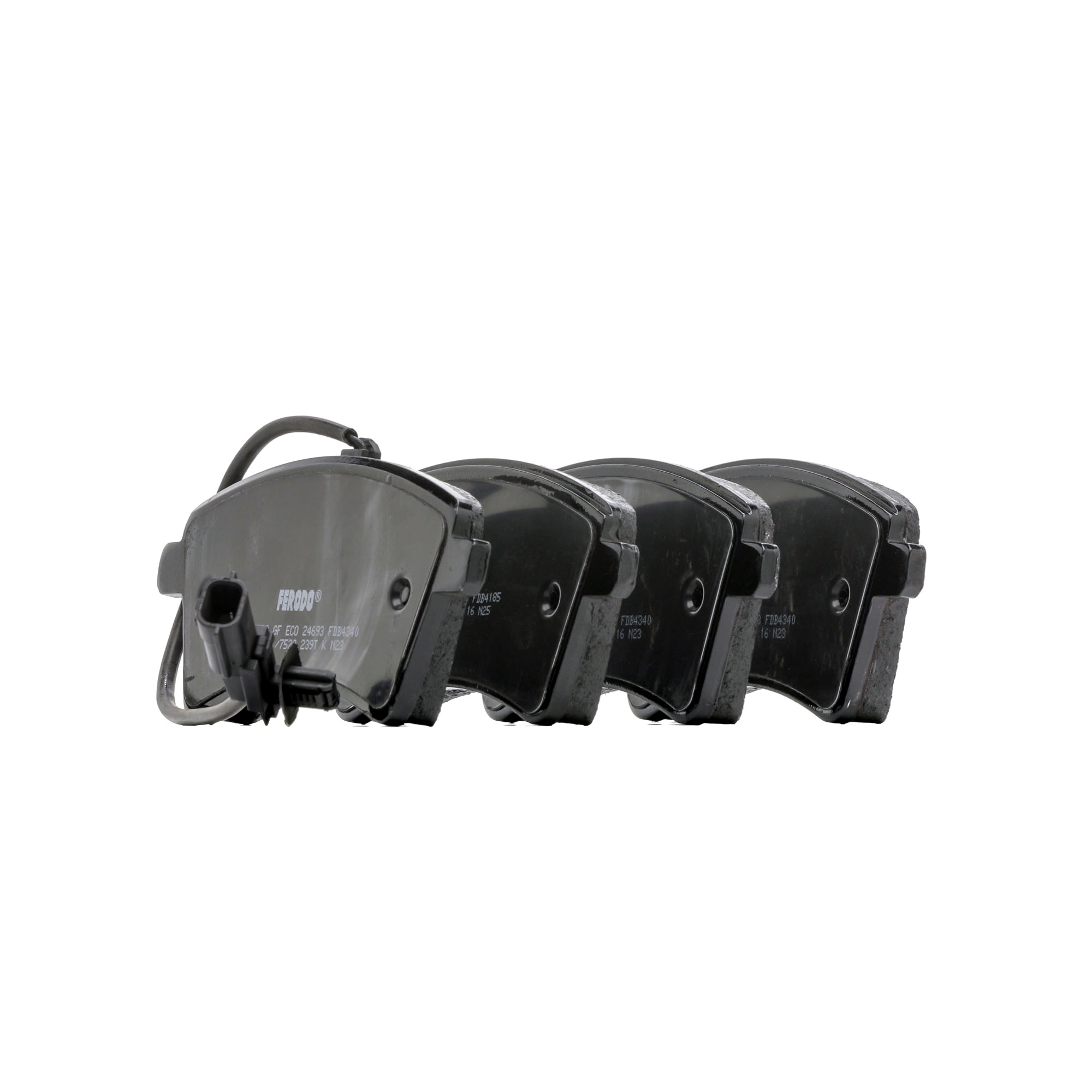 Комплект спирачно феродо, дискови спирачки 4106 056 49R FERODO FDB4340 OPEL, RENAULT, NISSAN, DACIA, RENAULT TRUCKS