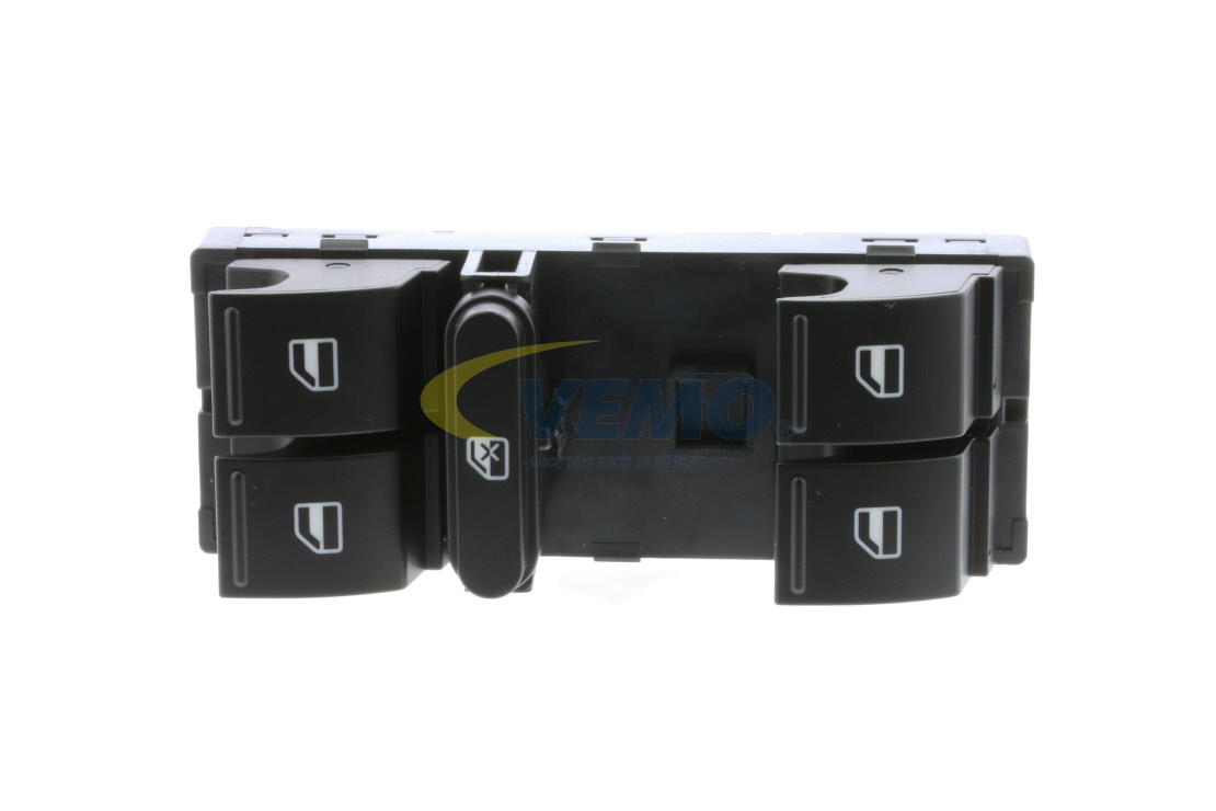 Raam schakelaar 1K4 959 857 A VEMO V10-73-0023 VOLKSWAGEN, AUDI, SKODA, SEAT, PORSCHE