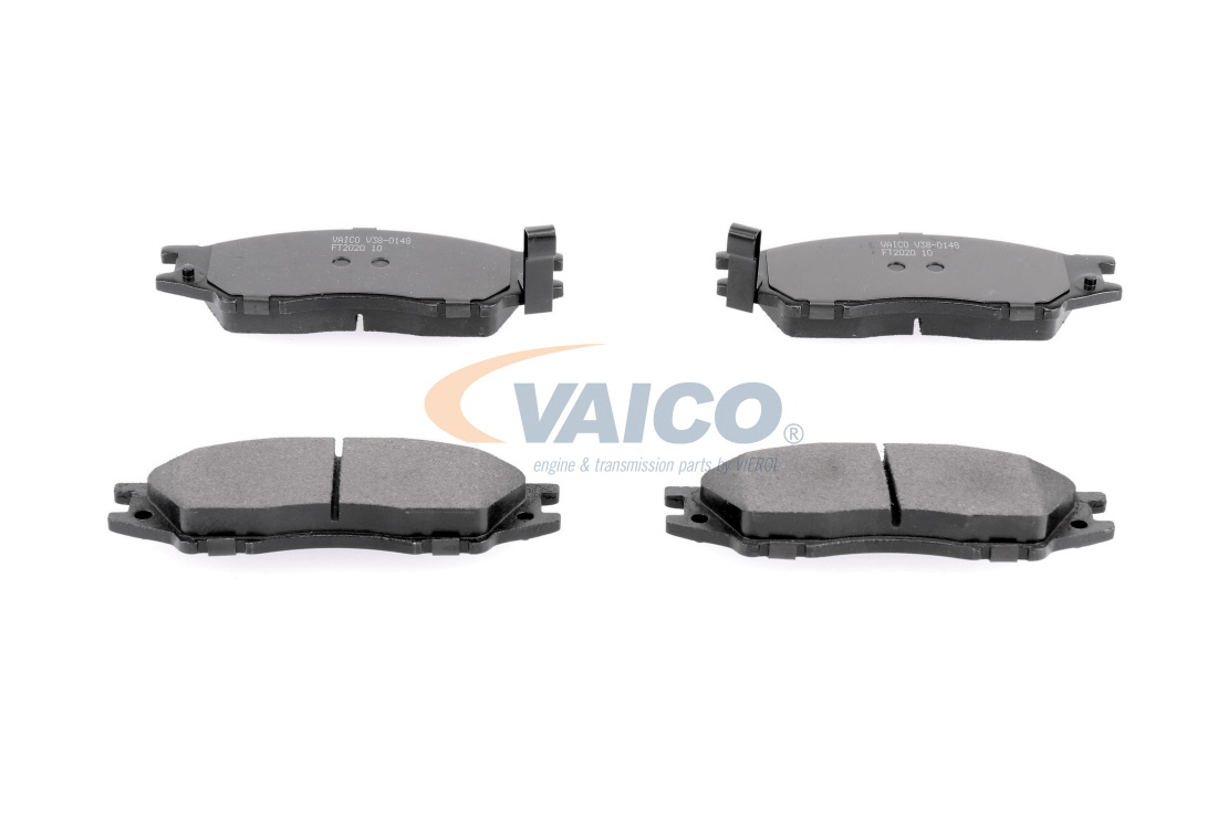 Bremsbeläge V38-0148 VAICO 4106095F0A RENAULT, NISSAN, MAZDA, MITSUBISHI, INFINITI