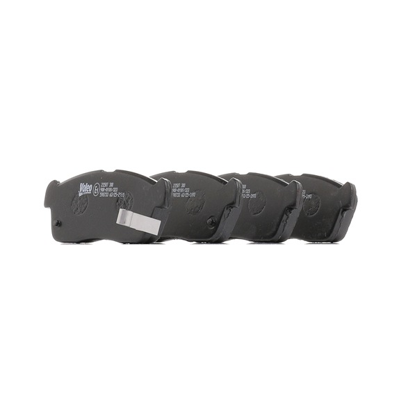 VALEO 598733 Комплект спирачно феродо, дискови спирачки