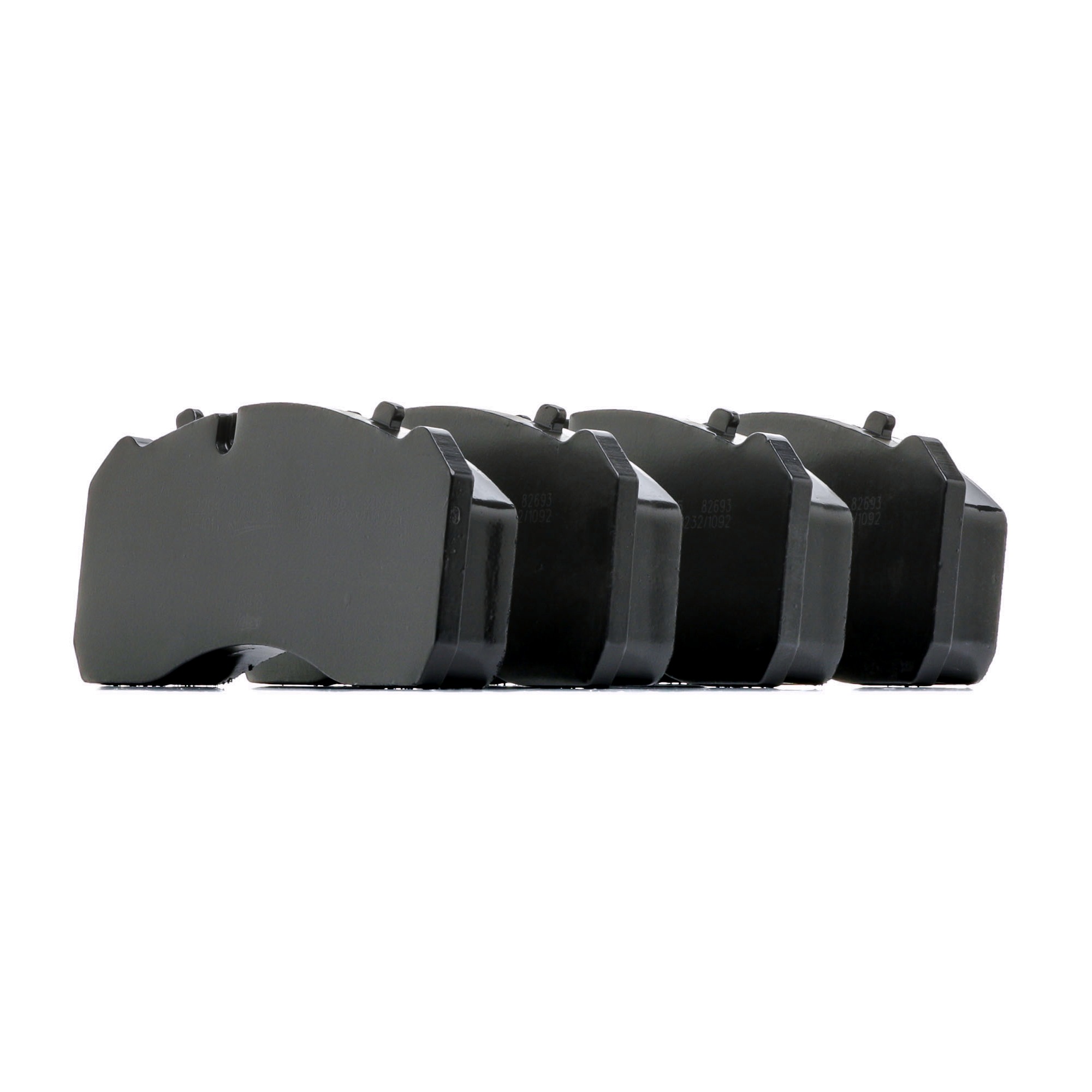 Комплект спирачно феродо, дискови спирачки 3057007800 VALEO 882204 MERCEDES-BENZ, IVECO, MAN