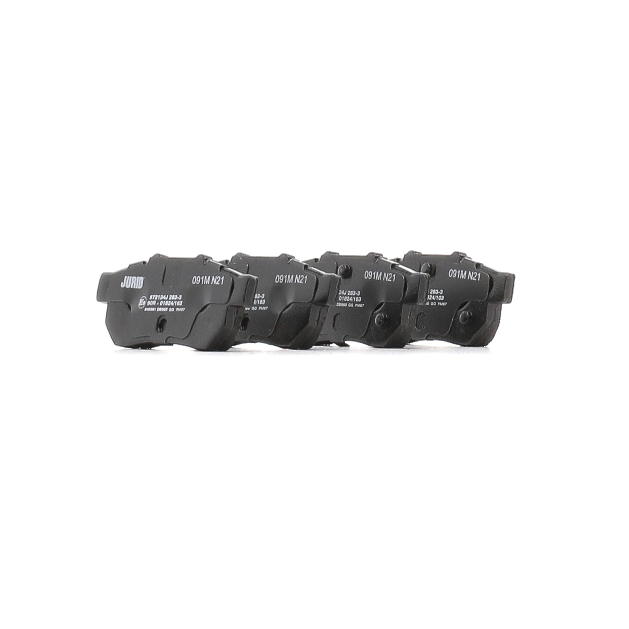 Brake pad set, disc brake JURID 572134 rating