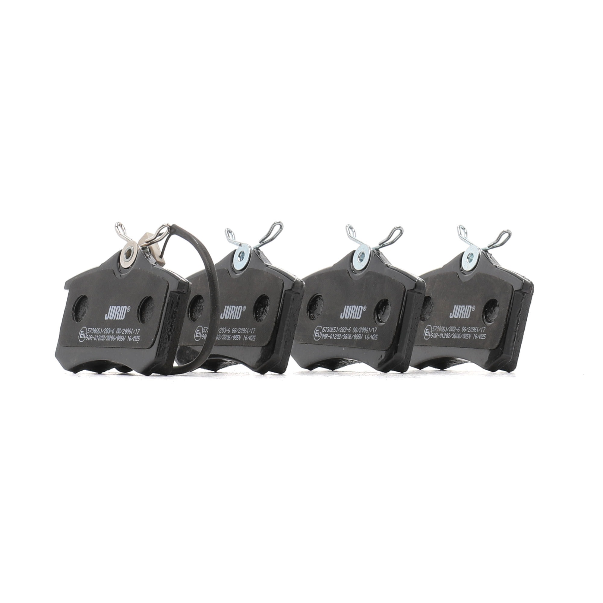 Комплект спирачно феродо, дискови спирачки 8D0698451B- JURID 573065J VW, AUDI, SKODA, SEAT
