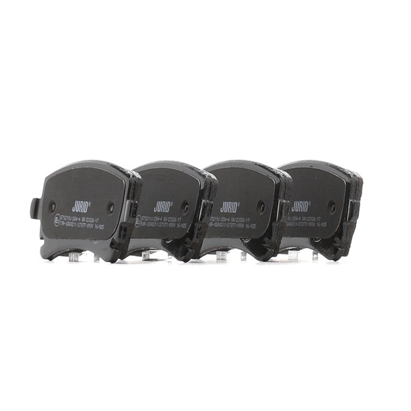JURID 23326 Bremsklötze AUDI A4 RS4 quattro 420 PS Benzin