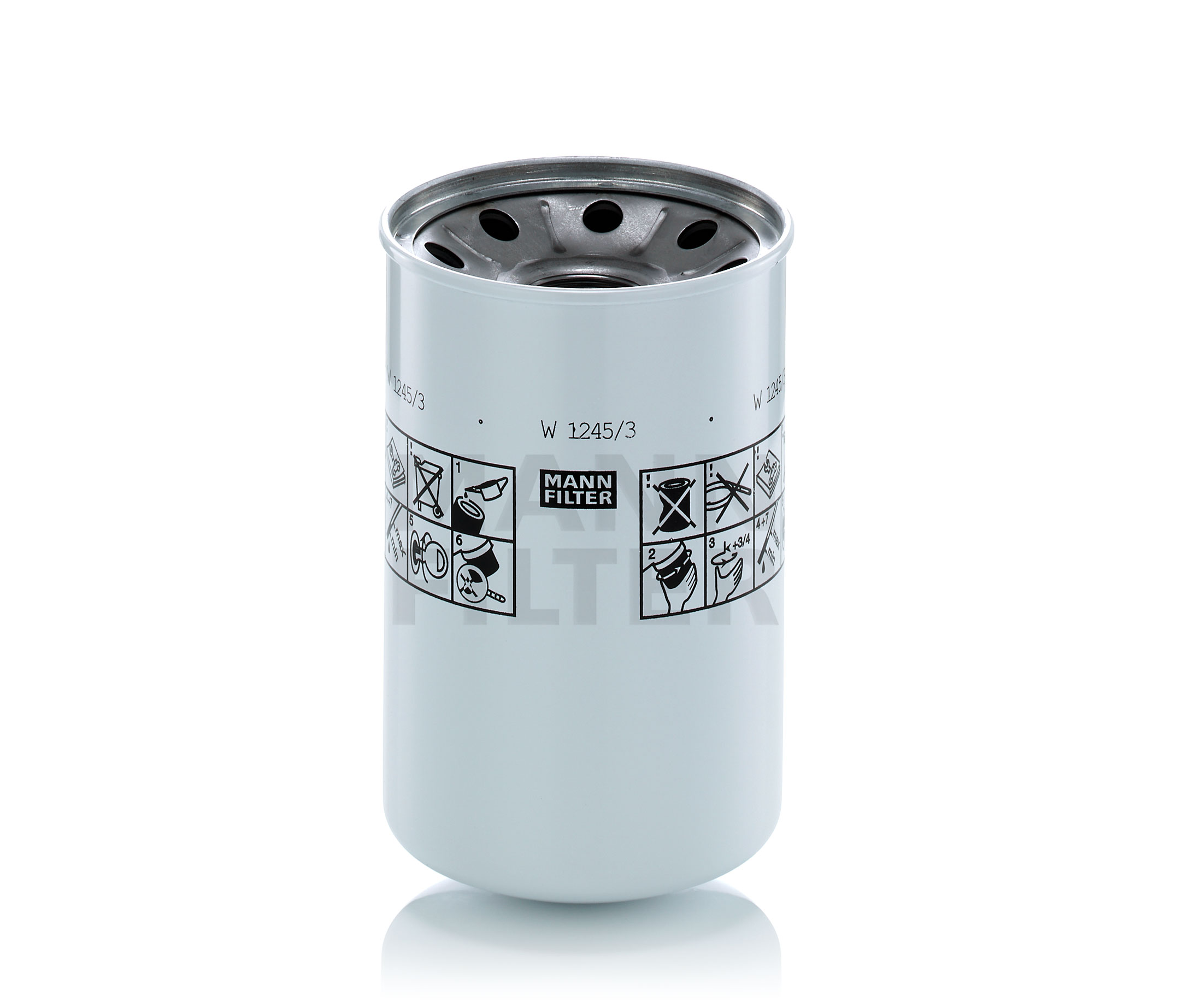 Filter, Arbeitshydraulik MANN-FILTER W 1245/3 x Bewertung