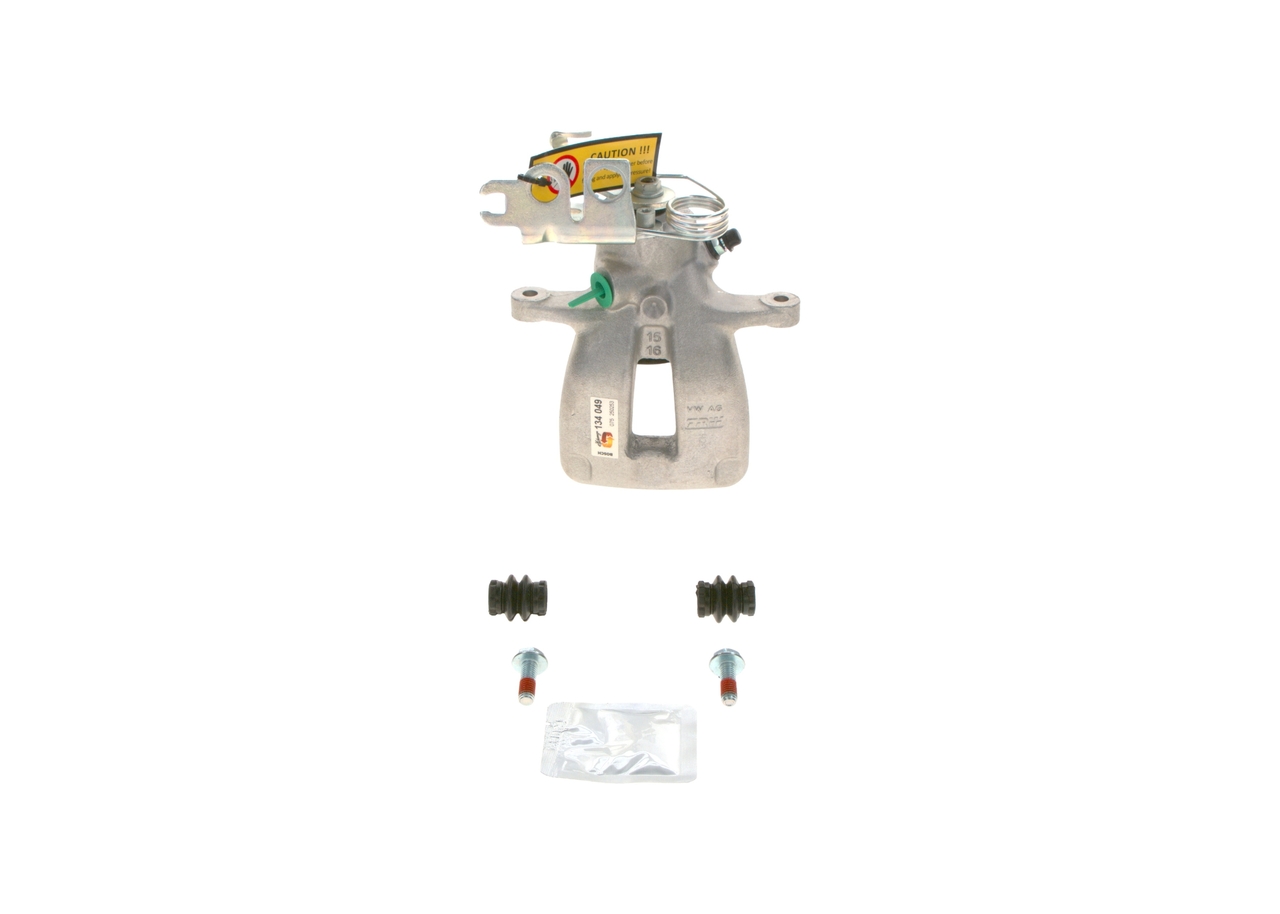 Bremssattel 0 986 134 049 BOSCH 2K0615423B VW, AUDI, SKODA, SEAT, ISUZU