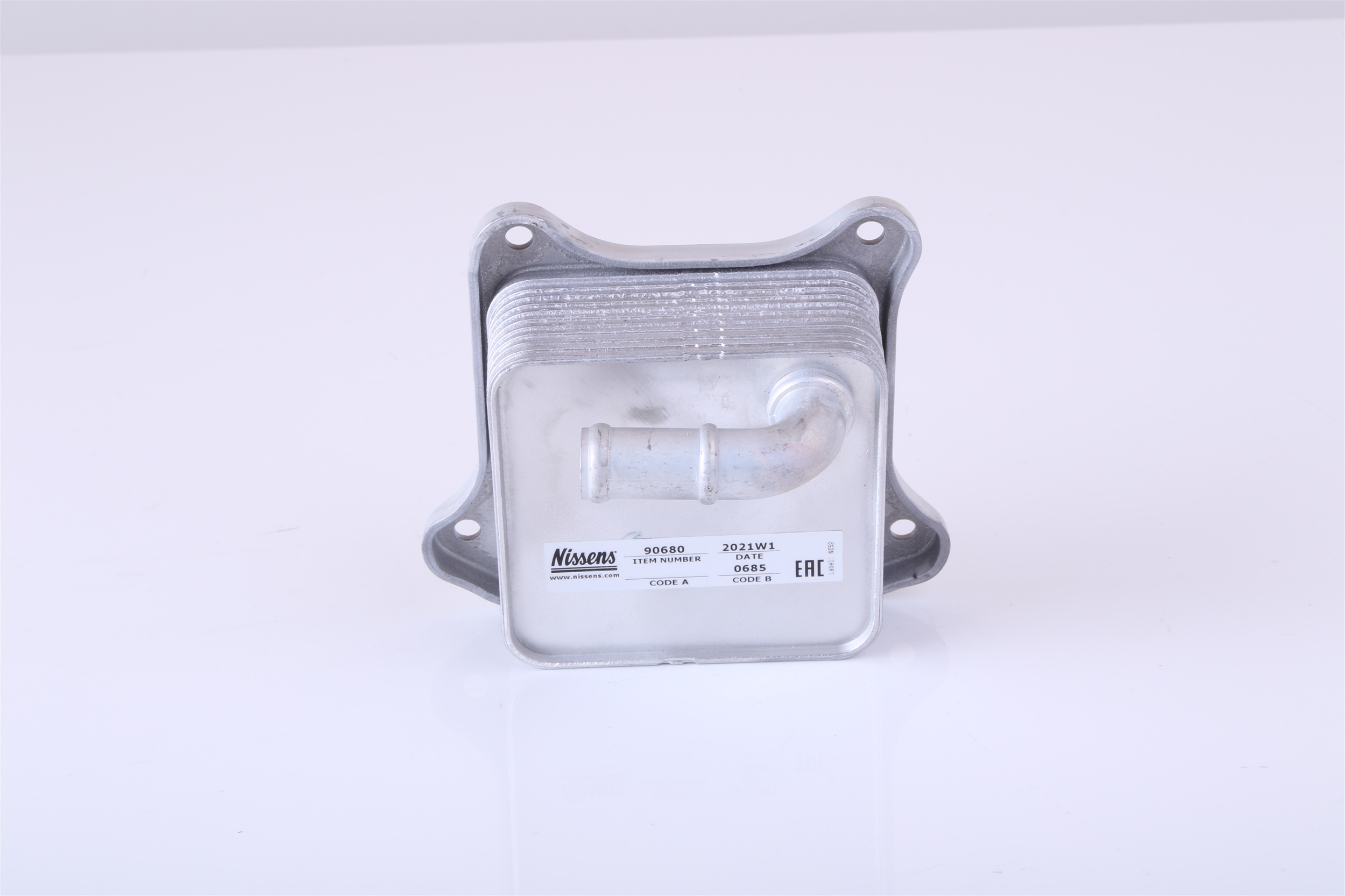 Radiateur d'huile 03F117021A NISSENS 90680 VOLKSWAGEN, AUDI, VOLVO, SKODA, SEAT