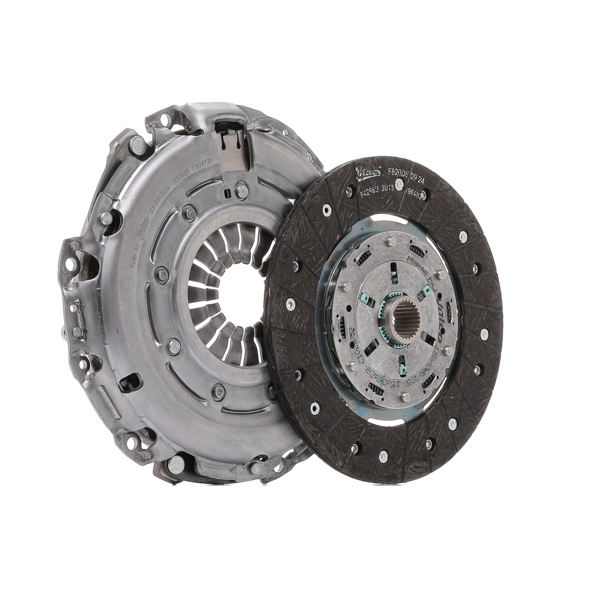 VALEO KIT2P 828449 Kit d'embrayage complet MERCEDES-BENZ Classe B (W246, W242) B 200 CDI 1.8 (246.201) 136 CV Diesel 2012
