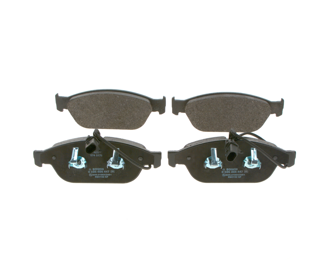 Bremsbeläge 0 986 494 447 BOSCH 4H0698151D VW, AUDI, SKODA, SEAT, AUSTIN