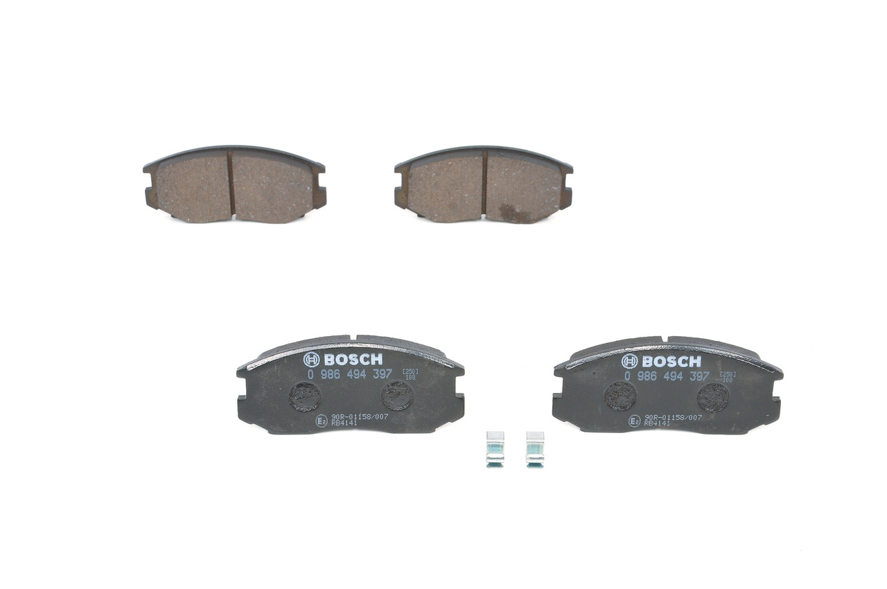 Plaquettes de frein PW891172 BOSCH 0986494397 MITSUBISHI, LOTUS, VAUXHALL, PROTON